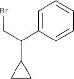 (2-Bromo-1-cyclopropylethyl)benzene