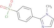 4-(1-Methyl-1H-imidazol-2-yl)benzene-1-sulfonyl chloride