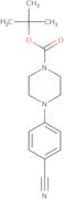 tert-Butyl 4-(4-cyanophenyl)tetrahydro-1(2H)-pyrazinecarboxylate