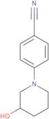4-(3-Hydroxypiperidin-1-yl)benzonitrile