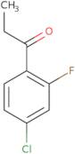 1-(4-Chloro-2-fluorophenyl)propan-1-one