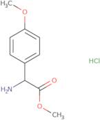 Methyl (2R)-2-amino-2-(4-methoxyphenyl)acetate hydrochloride