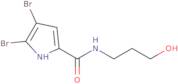 4,5-Dibromo-N-(3-hydroxypropyl)-1H-pyrrole-2-carboxamide