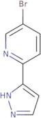 5-Bromo-2-(1H-pyrazol-3-yl)pyridine