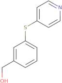 [3-(Pyridin-4-ylsulfanyl)phenyl]methanol