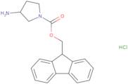 3-Amino-1-N-Fmoc-pyyrolidine hydrochloride