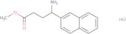 4-Amino-4-naphthalen-2-yl-butyric acid methyl ester hydrochloride