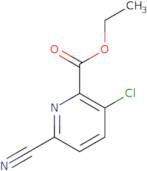 Ethyl 3-chloro-6-cyanopicolinate