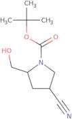 tert-Butyl (2S,4S)-4-cyano-2-(hydroxymethyl)pyrrolidine-1-carboxylate