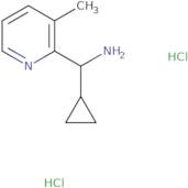 Cyclopropyl(3-methylpyridin-2-yl)methanamine dihydrochloride