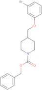 Benzyl 4-((3-bromophenoxy)methyl)piperidine-1-carboxylate