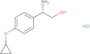 (S)-2-Amino-2-(4-cyclopropoxyphenyl)ethanol hydrochloride ee