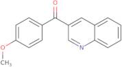 3-(4-Methoxybenzoyl)quinoline