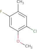 1-Chloro-4-fluoro-2-methoxy-5-methylbenzene
