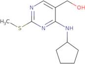 (4-Cyclopentylamino-2-Methylsulfanyl-Pyrimidin-5-Yl)-Methanol