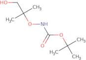 tert-Butyl N-[(1-hydroxy-2-methylpropan-2-yl)oxy]carbamate