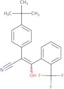 4-(1,1-Dimethylethyl)-α-[hydroxy[2-(trifluoromethyl)phenyl]methylene]benzeneacetonitrile