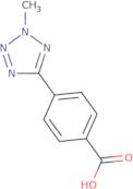 4-(2-Methyl-2H-tetrazol-5-yl)benzoic acid