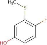 4-Fluoro-3-(methylsulfanyl)phenol