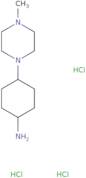 4-(4-Methylpiperazin-1-yl)cyclohexan-1-amine trihydrochloride