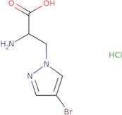 2-Amino-3-(4-bromo-1H-pyrazol-1-yl)propanoic acid hydrochloride