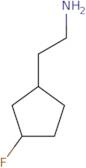 2-(3-Fluorocyclopentyl)ethanamine