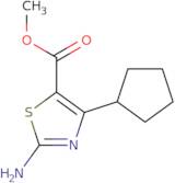 Methyl 2-amino-4-cyclopentyl-1,3-thiazole-5-carboxylate