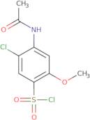 5-Chloro-4-acetamido-2-methoxybenzene-1-sulfonyl chloride