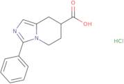 3-Phenyl-5H,6H,7H,8H-imidazo[1,5-a]pyridine-7-carboxylic acid hydrochloride