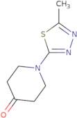 1-(5-Methyl-1,3,4-thiadiazol-2-yl)piperidin-4-one