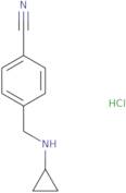 4-[(Cyclopropylamino)methyl]benzonitrile hydrochloride