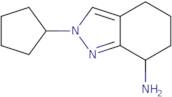 2-Cyclopentyl-4,5,6,7-tetrahydro-2H-indazol-7-amine