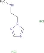 Methyl[2-(1H-1,2,4-triazol-1-yl)ethyl]amine dihydrochloride