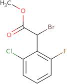 Methyl 2-bromo-2-(2-chloro-6-fluorophenyl)acetate