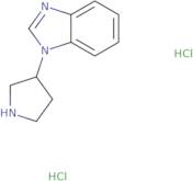 1-(Pyrrolidin-3-yl)-1H-1,3-benzodiazole dihydrochloride