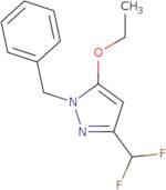 1-Benzyl-3-(difluoromethyl)-5-ethoxy-1H-pyrazole