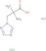 2-Amino-2-methyl-3-(1H-1,2,4-triazol-1-yl)propanoic acid dihydrochloride