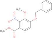 Methyl 4-(benzyloxy)-3-methoxy-2-nitrobenzoate