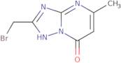 2-(Bromomethyl)-5-methyl-4H,7H-[1,2,4]triazolo[1,5-a]pyrimidin-7-one