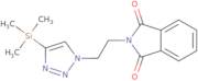 2-{2-[4-(Trimethylsilyl)-1H-1,2,3-triazol-1-yl]ethyl}-2,3-dihydro-1H-isoindole-1,3-dione