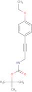 tert-Butyl N-[3-(4-ethoxyphenyl)prop-2-yn-1-yl]carbamate