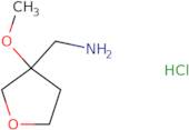 (3-Methoxyoxolan-3-yl)methanamine hydrochloride