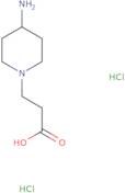 3-(4-Aminopiperidin-1-yl)propanoic acid dihydrochloride