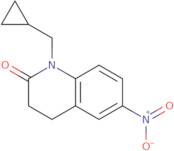 1-(Cyclopropylmethyl)-6-nitro-1,2,3,4-tetrahydroquinolin-2-one