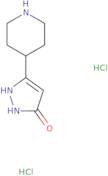 5-(Piperidin-4-yl)-2,3-dihydro-1H-pyrazol-3-one dihydrochloride