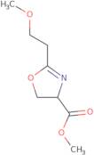 Methyl 2-(2-methoxyethyl)-4,5-dihydro-1,3-oxazole-4-carboxylate