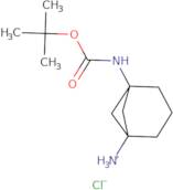 tert-Butyl N-{5-aminobicyclo[3.1.1]heptan-1-yl}carbamate hydrochloride