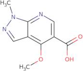 4-Methoxy-1-methyl-1H-pyrazolo[3,4-b]pyridine-5-carboxylic acid