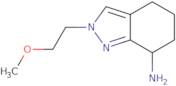 2-(2-Methoxyethyl)-4,5,6,7-tetrahydro-2H-indazol-7-amine