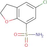 5-Chloro-2,3-dihydro-1-benzofuran-7-sulfonamide